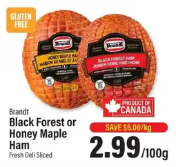 Commisso's Fresh Foods Brandt Black Forest or Honey Maple Ham offer