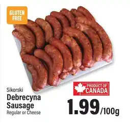 Commisso's Fresh Foods Sikorski Debrecyna Sausage offer