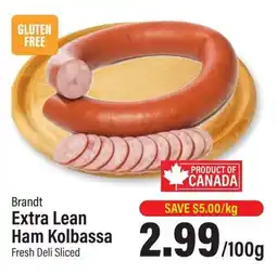 Commisso's Fresh Foods Brandt Extra Lean Ham Kolbassa offer