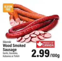 Commisso's Fresh Foods Sikorski Wood Smoked Sausage offer