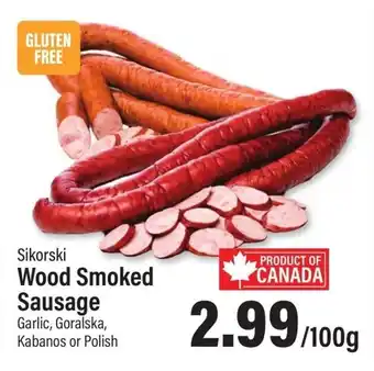 Commisso's Fresh Foods Sikorski Wood Smoked Sausage offer
