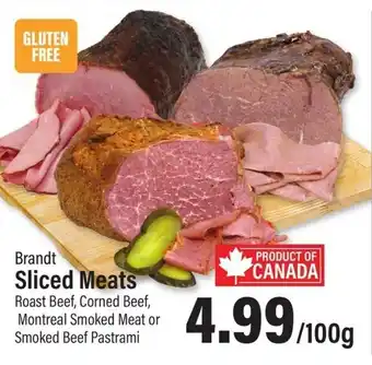 Commisso's Fresh Foods Brandt Sliced Meats offer