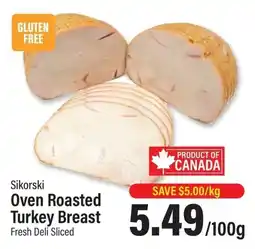 Commisso's Fresh Foods Sikorski Oven Roasted Turkey Breast offer