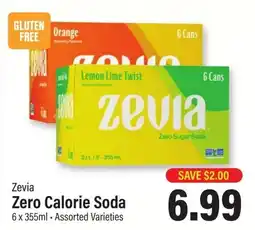 Commisso's Fresh Foods Zevia Zero Calorie Soda offer
