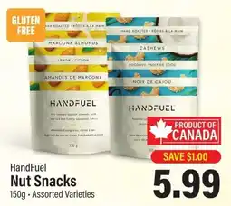 Commisso's Fresh Foods HandFuel Nut Snacks offer