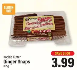Commisso's Fresh Foods Kookie Kutter Ginger Snaps offer