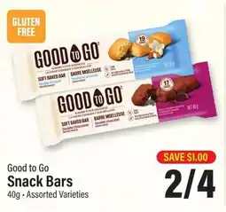 Commisso's Fresh Foods Good to Go Snack Bars offer