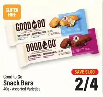 Commisso's Fresh Foods Good to Go Snack Bars offer
