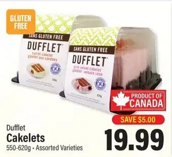 Commisso's Fresh Foods Dufflet Cakelets offer