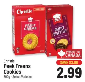 Commisso's Fresh Foods Christie Peek Freans Cookies offer