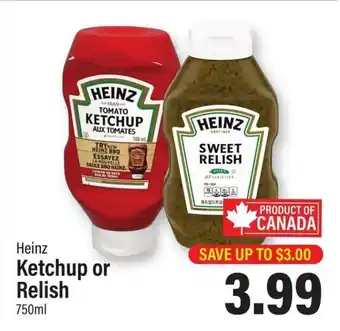 Commisso's Fresh Foods Heinz Ketchup or Relish offer