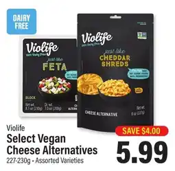 Commisso's Fresh Foods Violife Select Vegan Cheese Alternatives offer