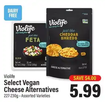 Commisso's Fresh Foods Violife Select Vegan Cheese Alternatives offer