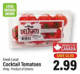 Commisso's Fresh Foods Fresh Local Cocktail Tomatoes offer