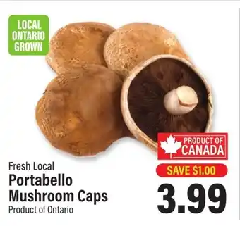 Commisso's Fresh Foods Fresh Local Portabello Mushroom Caps offer