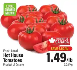 Commisso's Fresh Foods Fresh Local Hot House Tomatoes offer