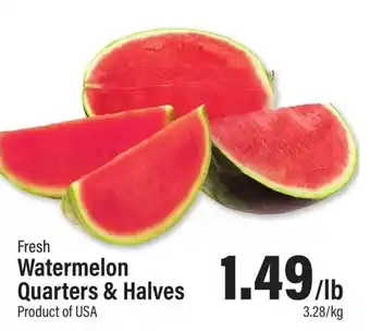Commisso's Fresh Foods Fresh Watermelon Quarters & Halves offer