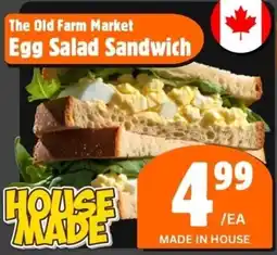 The Old Farm Market The Old Farm Market Egg Salad Sandwich offer