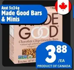 The Old Farm Market Made Good Bars & Minis offer
