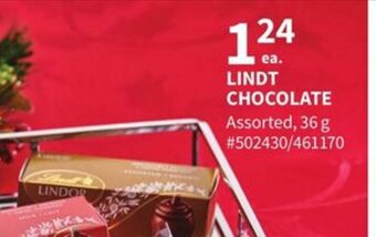 Giant Tiger Lindt Chocolate offer