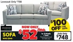 Surplus Furniture Naples Platinum Sofa offer