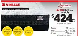 Surplus Furniture Vintage Queen Mattress Set offer