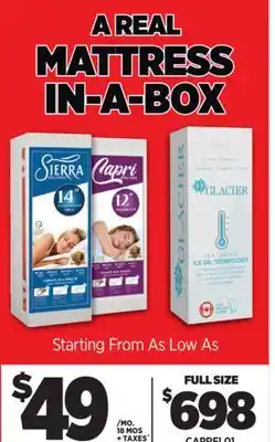 Surplus Furniture A Real Mattress In-A-Box Starting From offer
