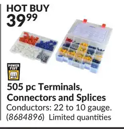 Princess Auto 505 pc Terminals, Connectors and Splices offer