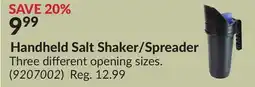 Princess Auto Handheld Salt Shaker/Spreader offer