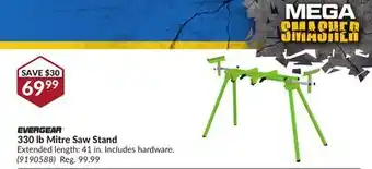 Princess Auto EVERGEAR 330 lb Mitre Saw Stand offer