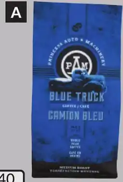 Princess Auto Blue Truck Coffee Whole Bean offer
