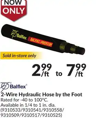Princess Auto 2-Wire Hydraulic Hose by the Foot offer