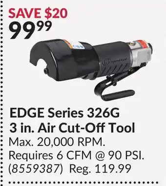 Princess Auto EDGE Series 326G 3 in. Air offer