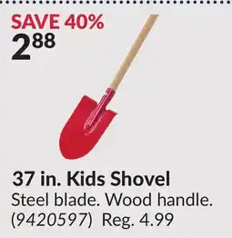 Princess Auto Kids Shovel offer