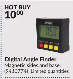 Princess Auto Digital Angle Finder offer