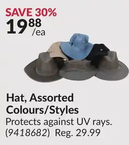 Princess Auto Hat, Assorted Colours/Styles offer