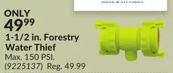 Princess Auto 1-1/2 in. Forestry Water Thief offer