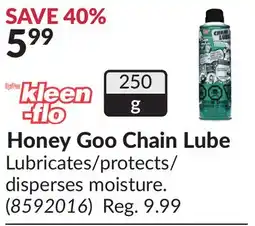 Princess Auto Kleen-flo Honey Goo Chain Lube Lubricates offer