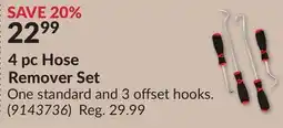 Princess Auto 4 pc Hose Remover Set offer
