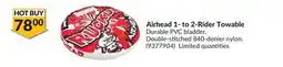 Princess Auto Airhead 1-to 2-Rider Towable offer