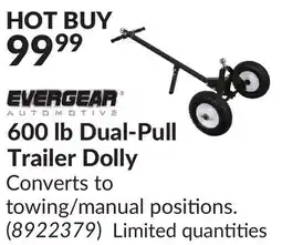 Princess Auto 600 lb Dual-Pull Trailer Dolly offer