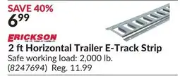 Princess Auto 2 ft Horizontal Trailer E-Track Strip Safe offer