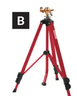 Princess Auto Lawn Sprinklers Brass-Head Tripod Impact offer