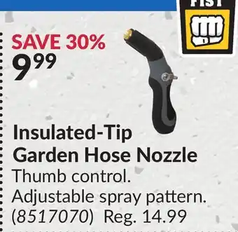 Princess Auto Insulated-Tip Garden Hose Nozzle offer