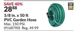 Princess Auto 5/8 in. x 50 PVC Garden Hose offer