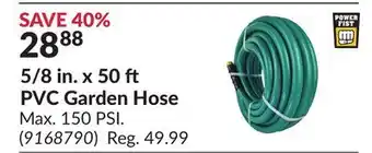 Princess Auto 5/8 in. x 50 PVC Garden Hose offer