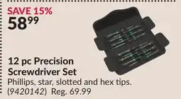 Princess Auto 12 pc Precision Screwdriver Set offer