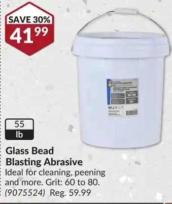 Princess Auto Glass Bead Blasting Abrasive offer