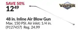 Princess Auto 48 in. Inline Air Blow Gun offer