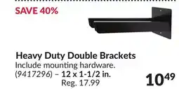 Princess Auto 12 x 1-1/2 in. Heavy Duty Double Brackets offer